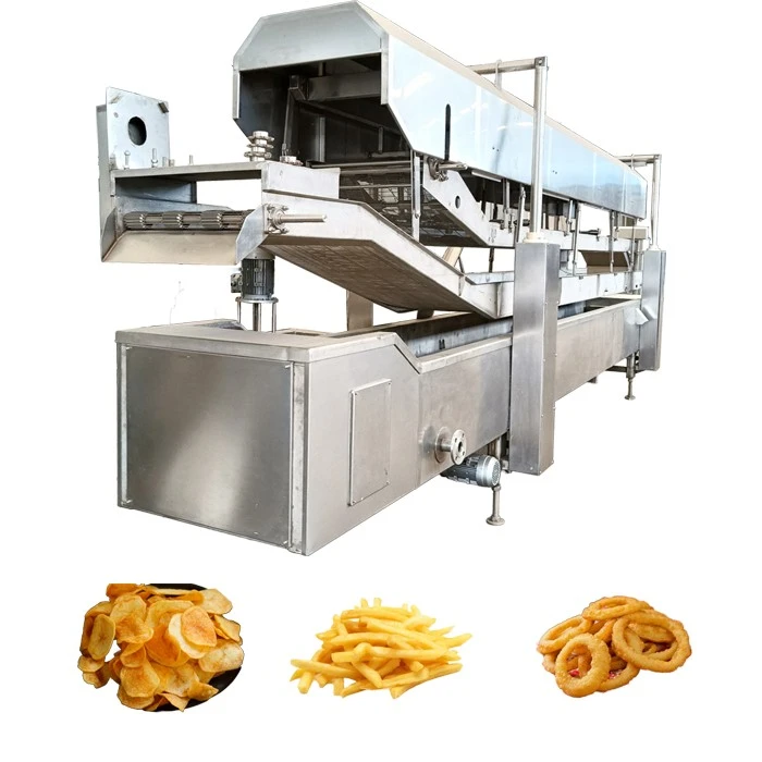 continuous potato chips fryer 2